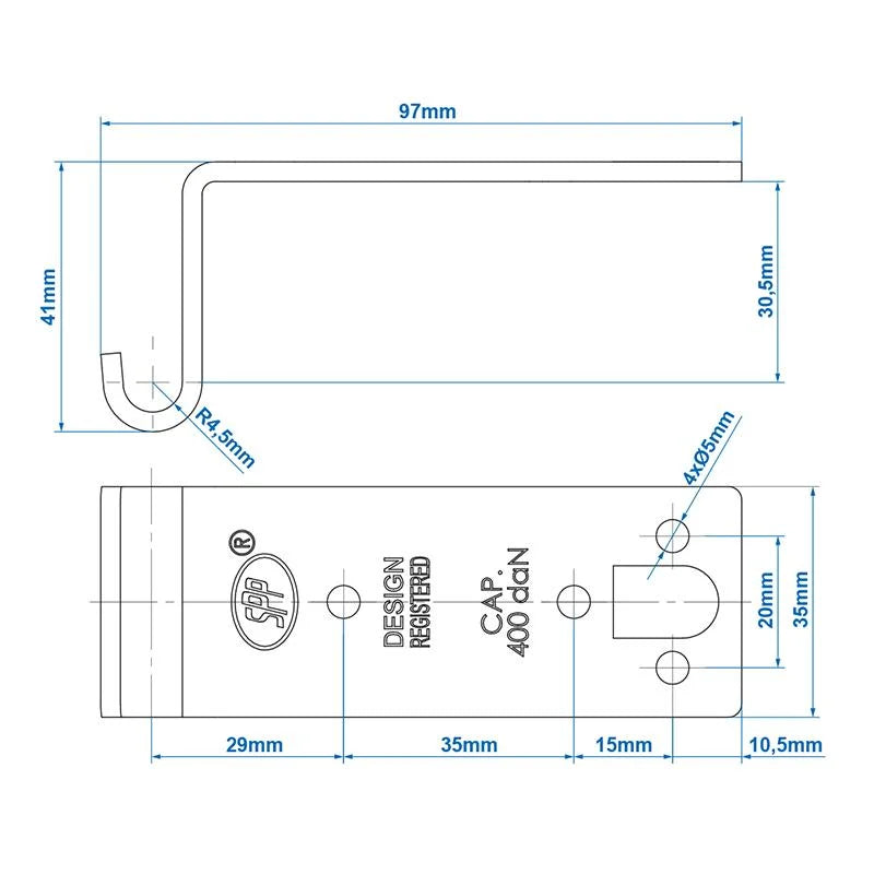 ProPlus Tegenstuk voor spansluiting SPP Z-07