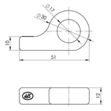 ProPlus Tegenstuk voor spansluiting SPP Z-12A