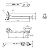 ProPlus Tegenstuk voor spansluiting SPP Z-16