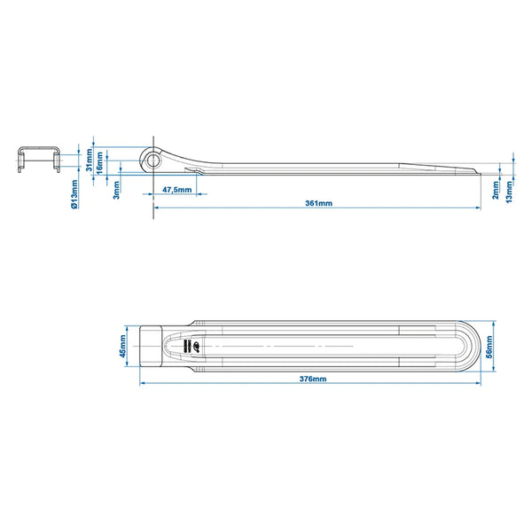 ProPlus Klepscharnier SPP ZW-01.370A