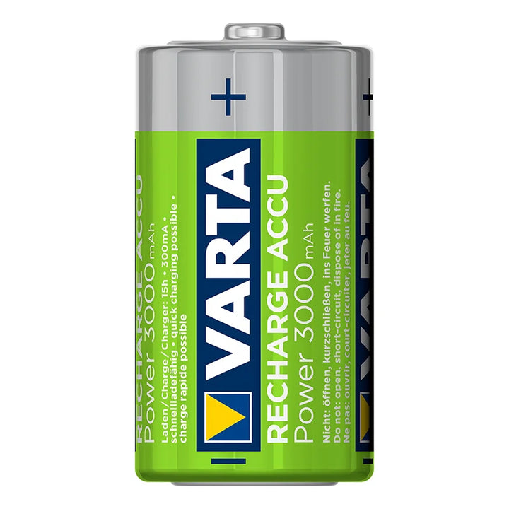 ProPlus Varta Recharge Accu Power batterijen C 3000 mAh 2 stuks in blister