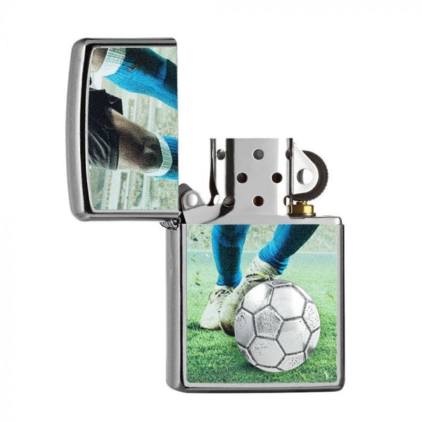 Zippo Designs Soccer Player