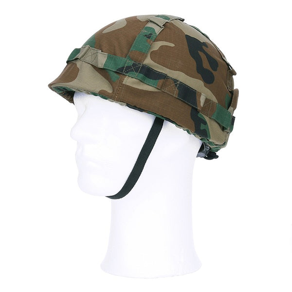 Kinder helm de luxe camo - Woodland