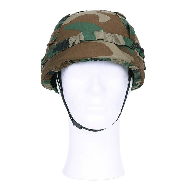 Kinder helm de luxe camo - Woodland