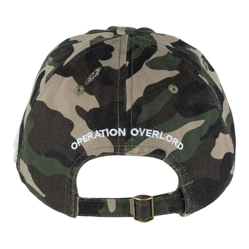 Baseball cap D-Day stonewashed '44 camouflage - Woodland