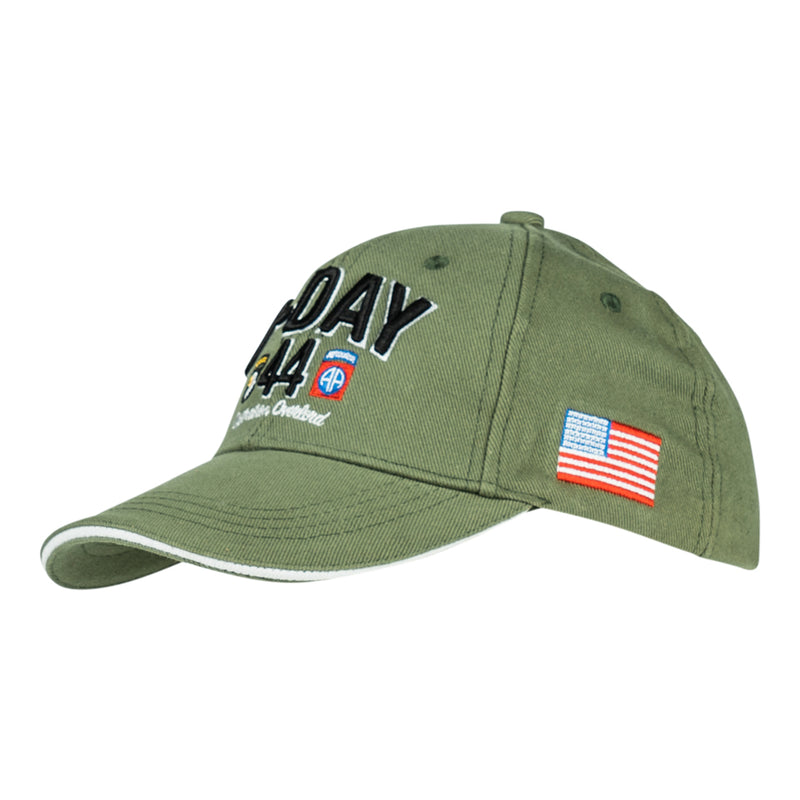Fostex Baseball Cap D-Day Normandy WWII - Groen