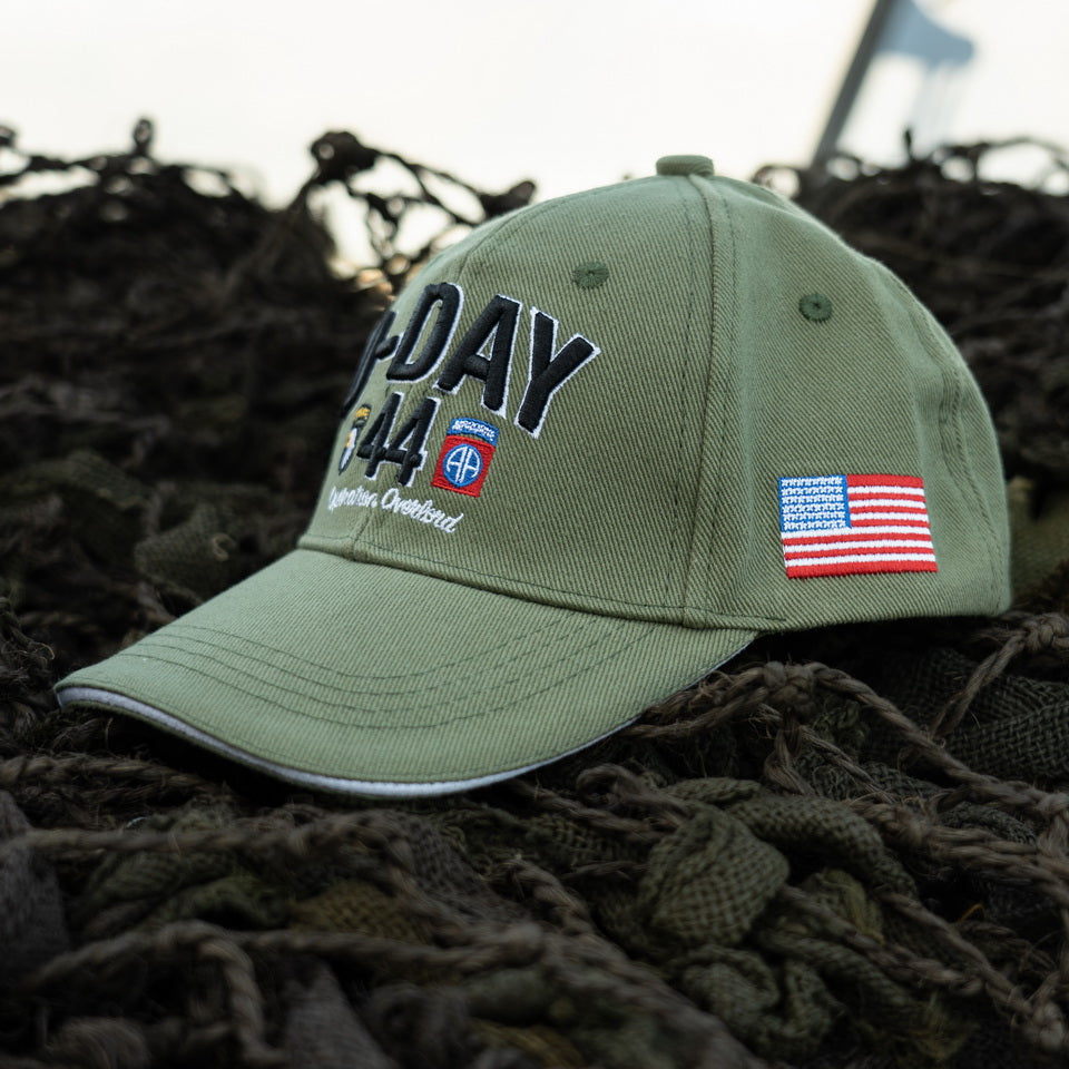 Fostex Baseball Cap D-Day Normandy WWII - Groen