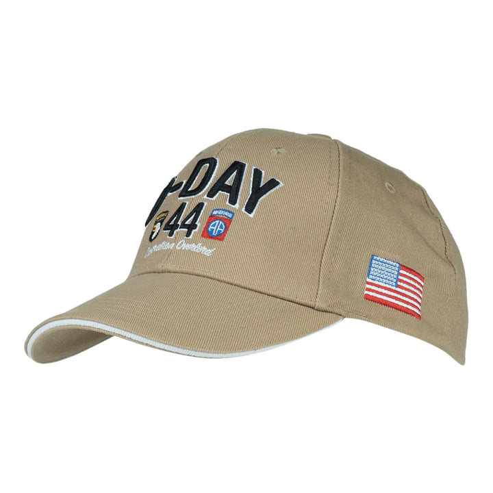 Fostex Baseball Cap D-Day Normandy WWII - Khaki