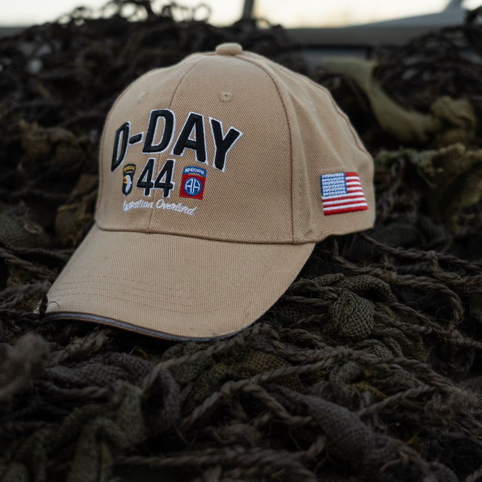 Fostex Baseball Cap D-Day Normandy WWII - Khaki