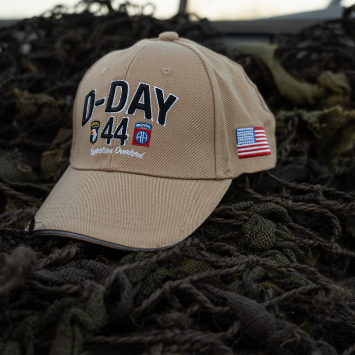 Fostex Baseball Cap D-Day Normandy WWII - Khaki