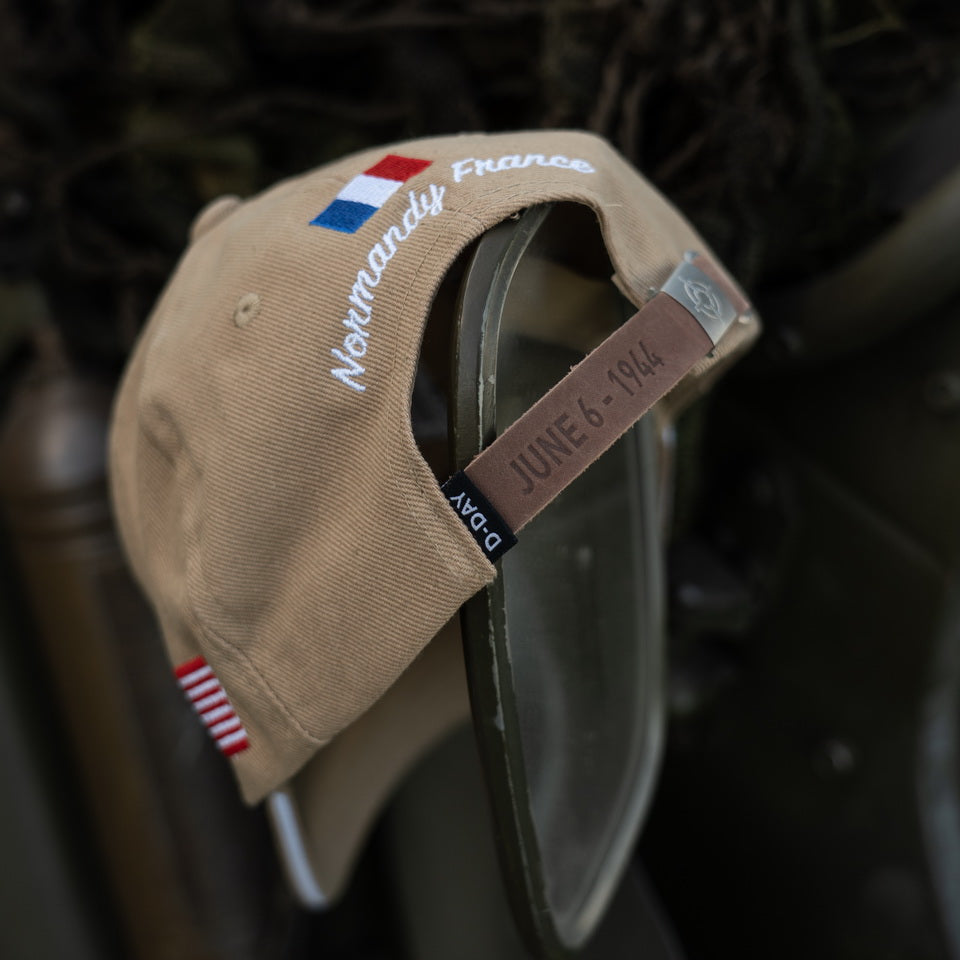 Fostex Baseball Cap D-Day Normandy WWII - Khaki