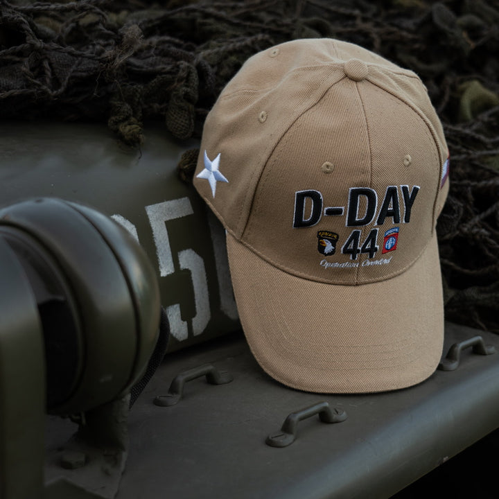 Fostex Baseball Cap D-Day Normandy WWII - Khaki