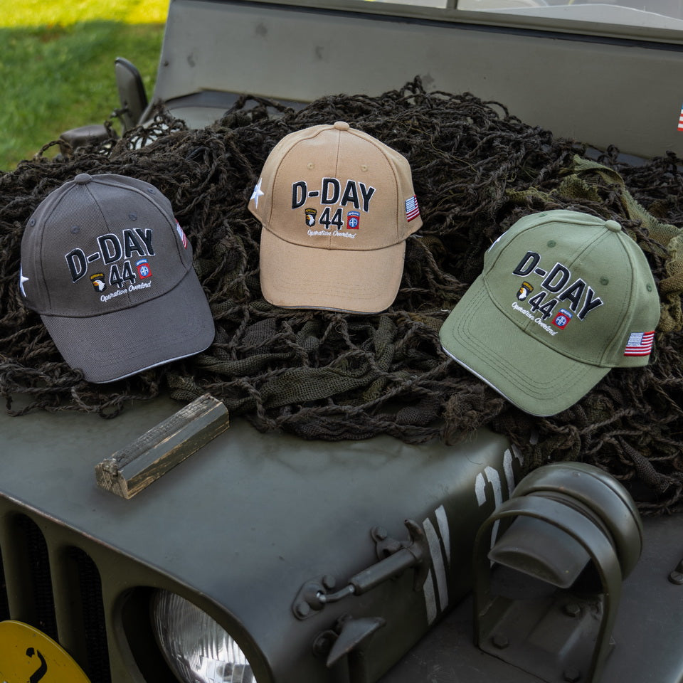 Fostex Baseball Cap D-Day Normandy WWII - Khaki