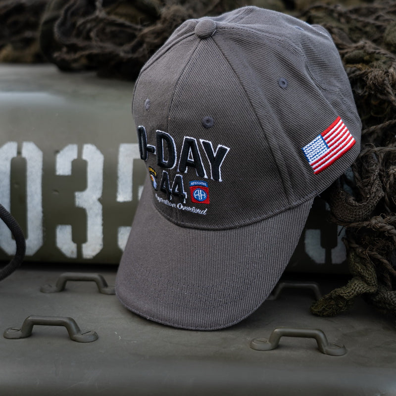Fostex Baseball Cap D-Day Normandy WWII - Grijs