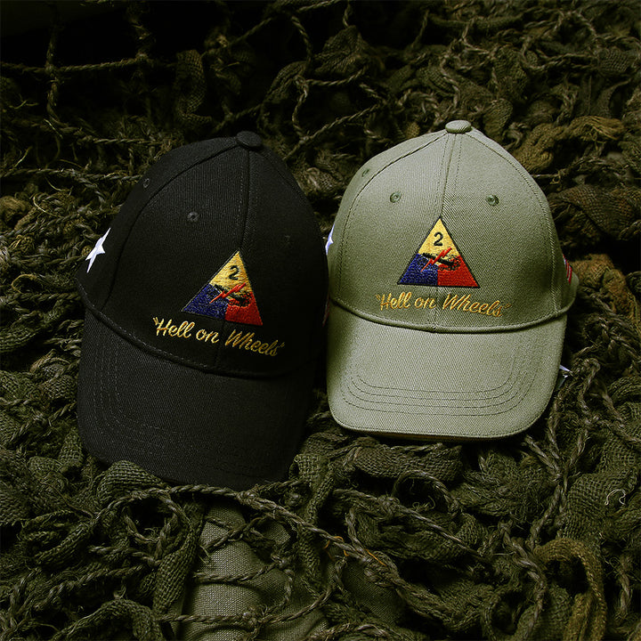 Fostex Baseball Cap 2nd Armorered Division - Zwart