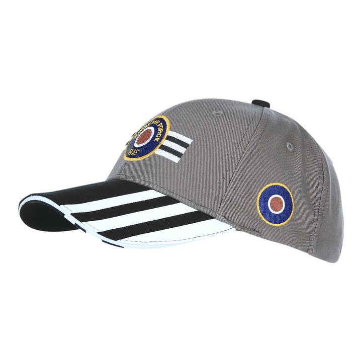 Baseball cap Royal Air Force Invasion Stripes 3D - Grijs