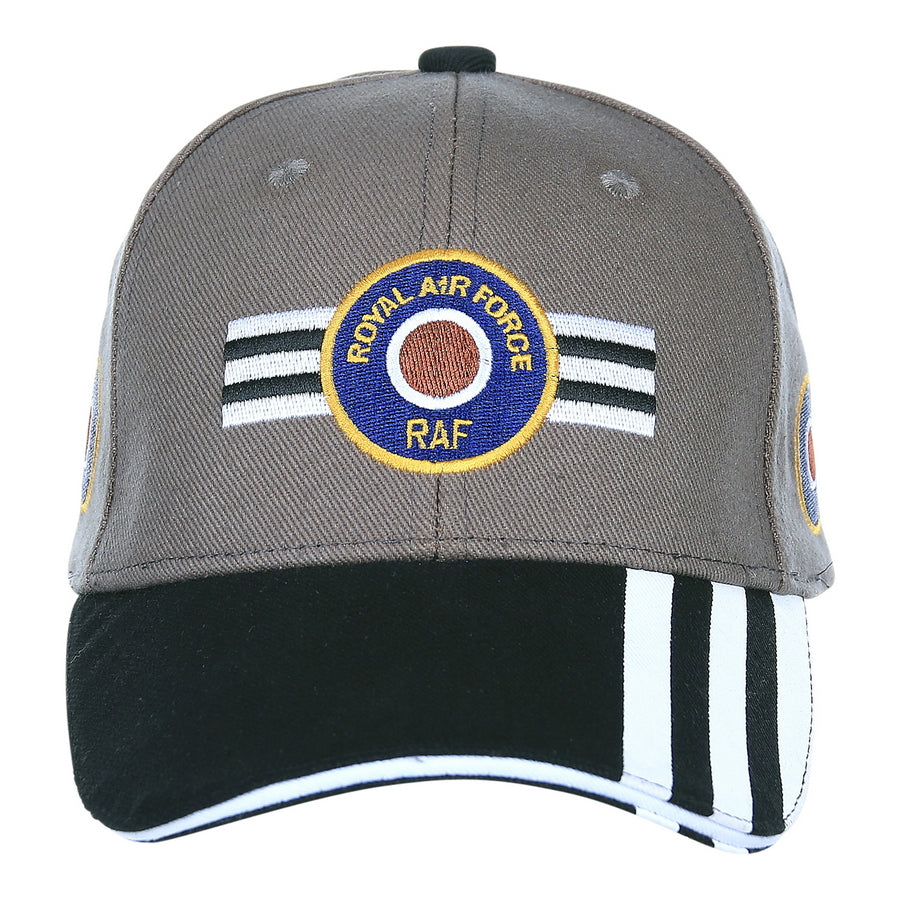 Baseball cap Royal Air Force Invasion Stripes 3D - Grijs