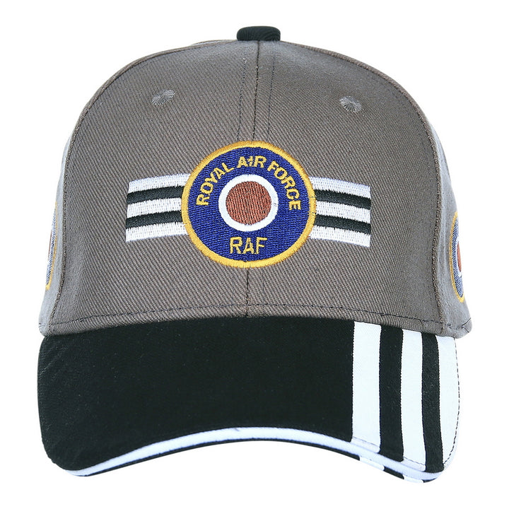 Baseball cap Royal Air Force Invasion Stripes 3D - Grijs