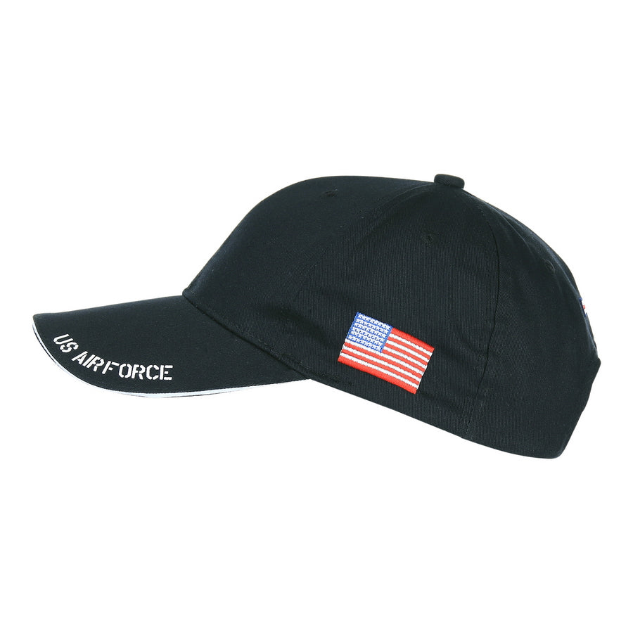 Fostex Baseball cap U.S. Air Force USAF - Zwart