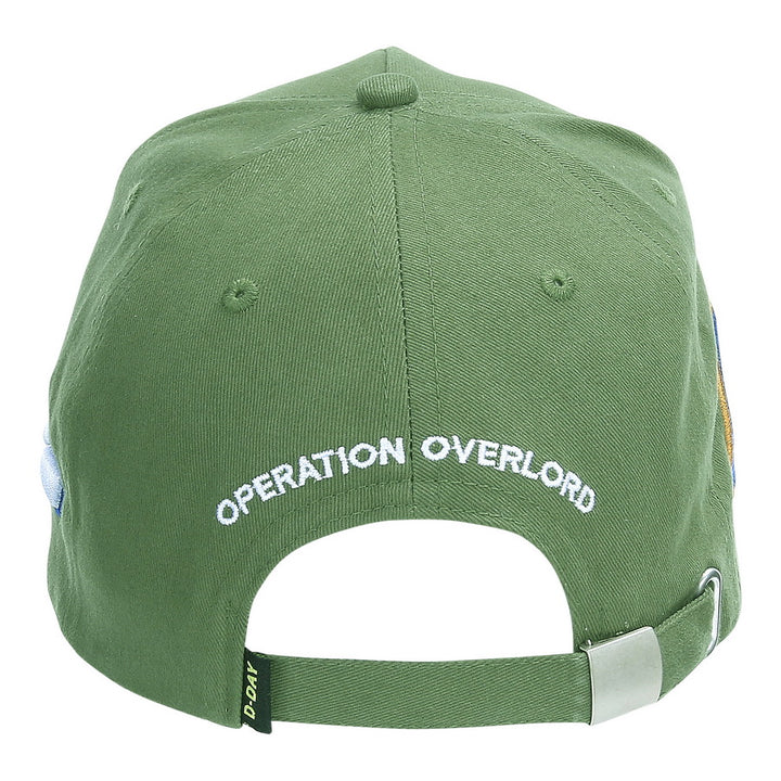 Fostex Baseball cap D-Day 1944 WWII 3D - Groen