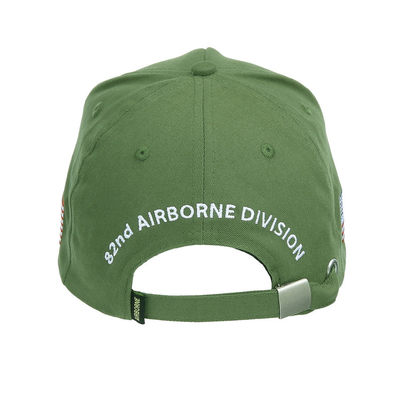 Fostex Baseball cap 82nd Airborne WWII 3D - Groen