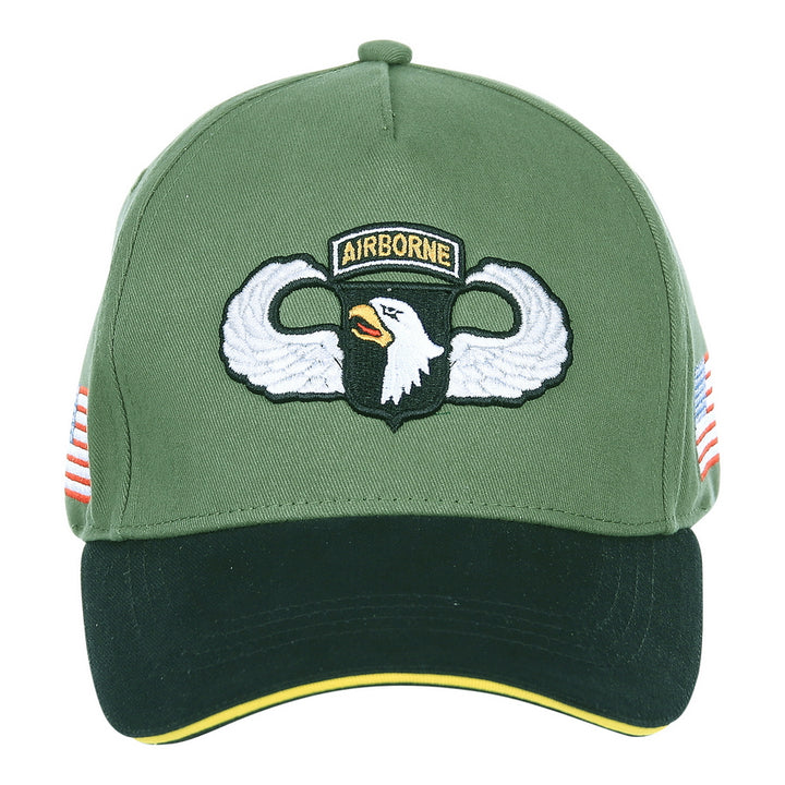 Fostex Baseball cap 101st Airborne WWII 3D - Groen