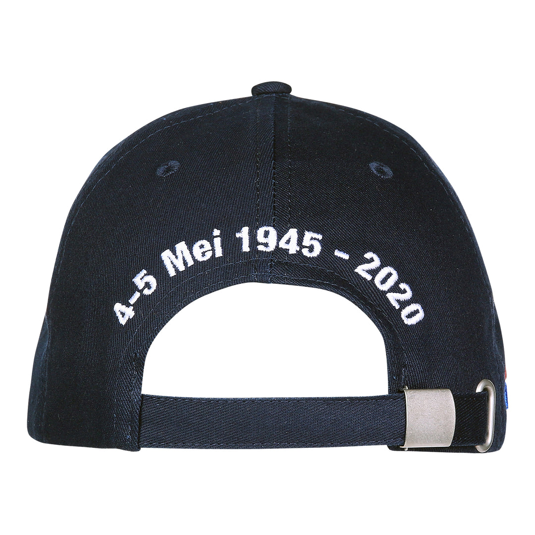 Fostex Baseball Cap 75 jaar Vrijheid - Rood/Blauw
