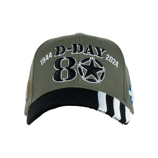 Baseball cap D-Day 80 Years - Groen