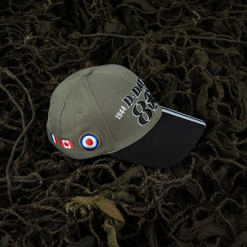 Baseball cap D-Day 80 Years - Groen