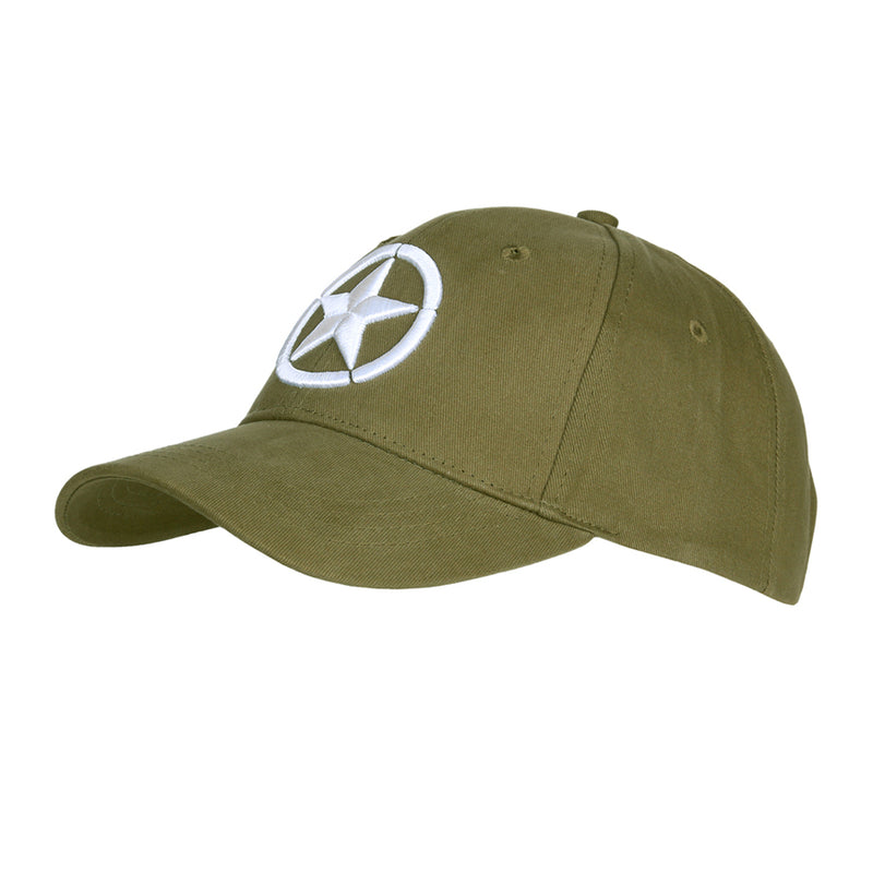 Fostex Baseball Cap Allied Star WWII 3D - Groen