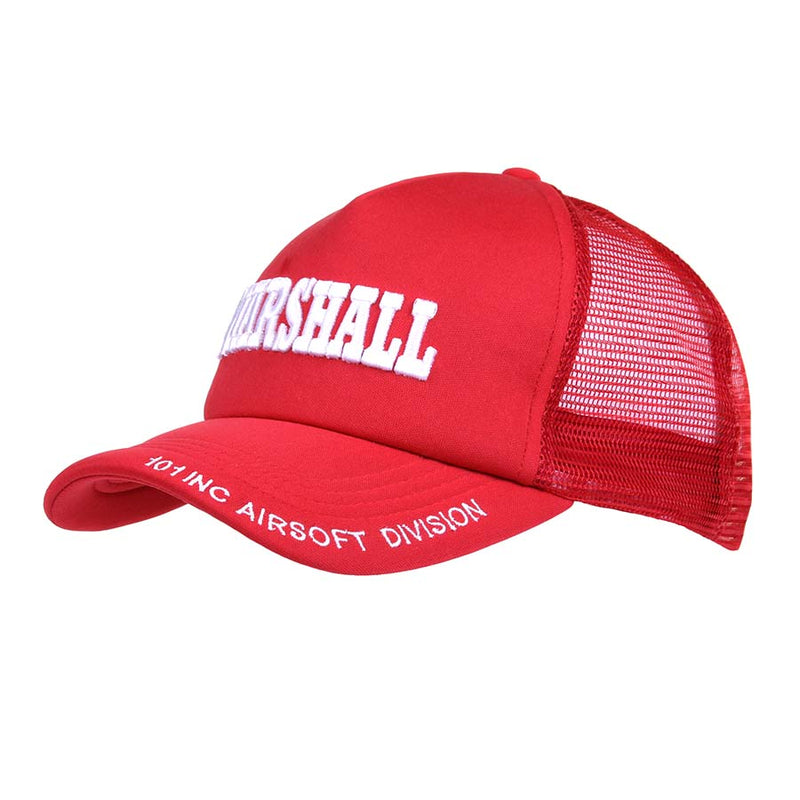 Fostex Baseball Cap Mesh Marshall - Rood