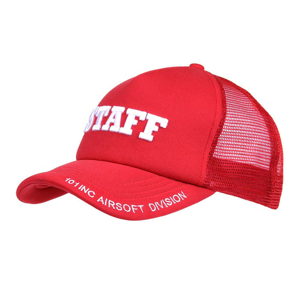 Fostex Baseball cap Mesh Staff - Rood