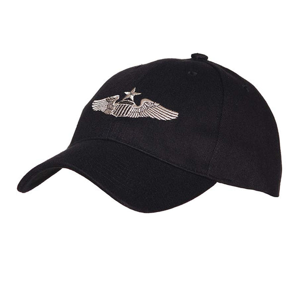 Fostex Baseball Cap Senior Pilot - Zwart