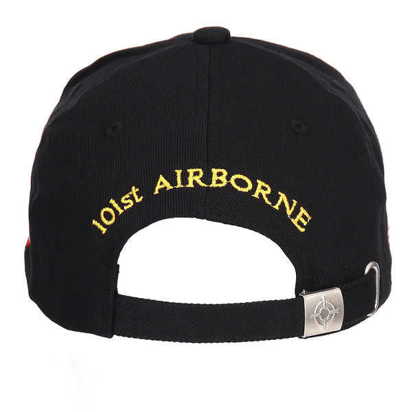Fostex Baseball cap 101st Airborne - Zwart