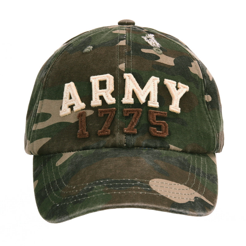 Fostex Baseball Cap Stone Washed Army 1775 - Woodland Camo