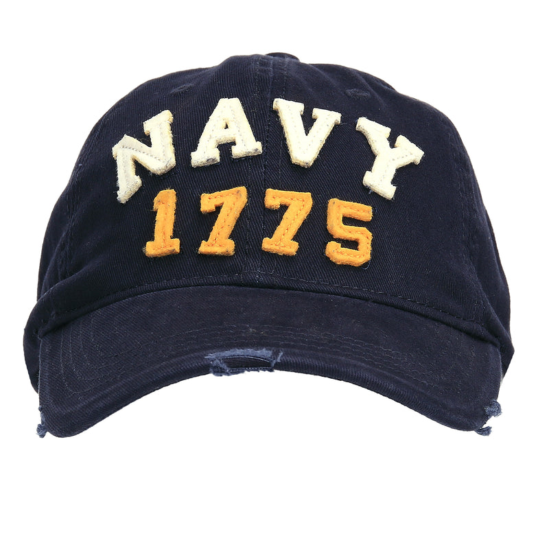 Fostex Baseball Cap Stone Washed Navy 1775 - Blauw