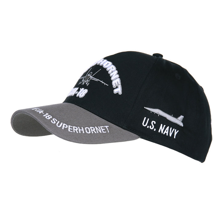 Fostex Kinder baseball cap Super Hornet F/A-18 - Zwart