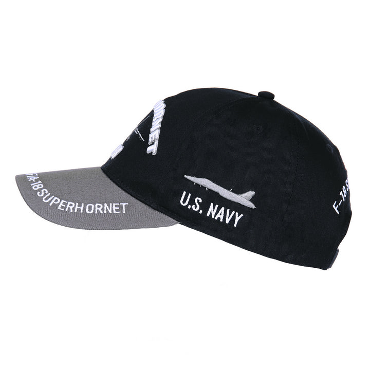 Fostex Kinder baseball cap Super Hornet F/A-18 - Zwart
