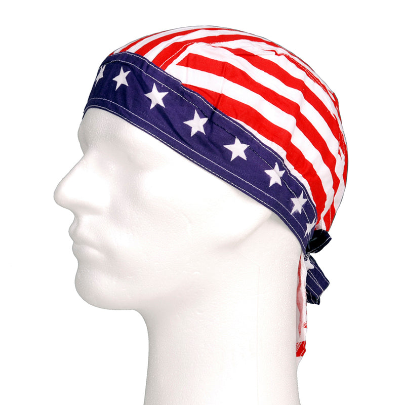 Fostex Bandana cap red/white stripes