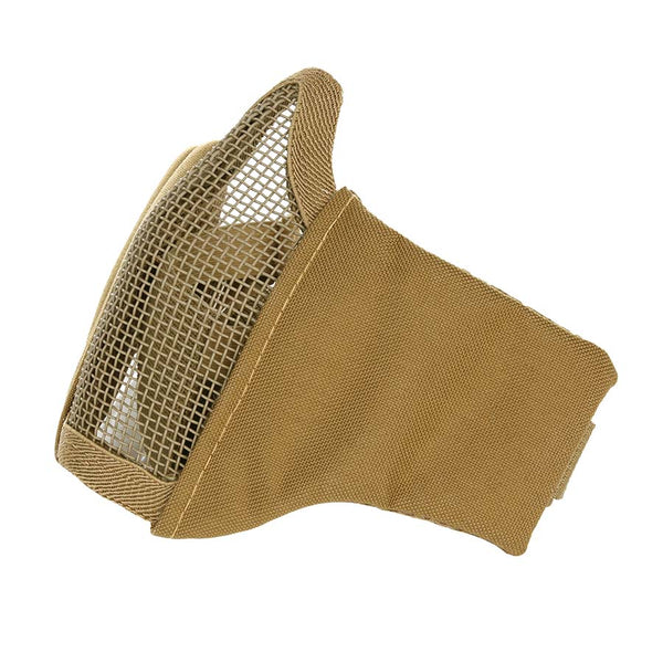 Airsoft face mask nylon/mesh - Coyote