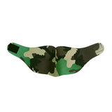 Biker mask half face camo - Woodland