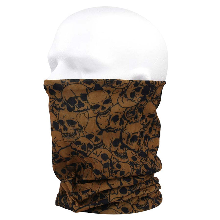 Tactical wrap met skull (Coolmax) - Coyote