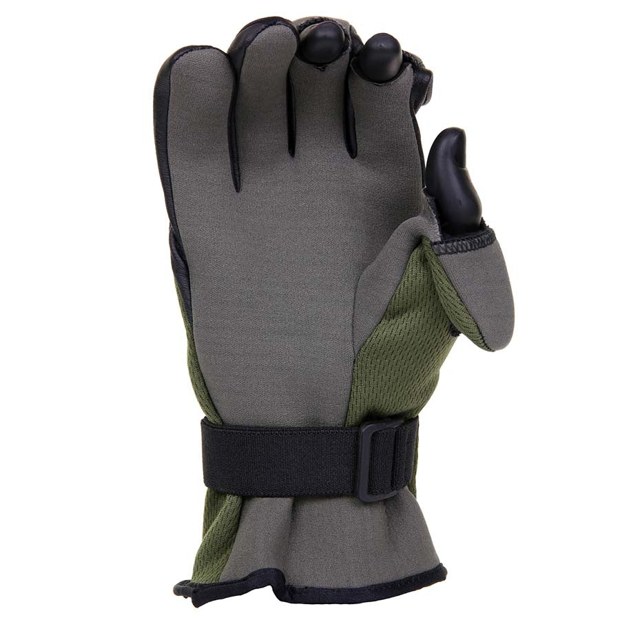 Stealth Tactical Neopreen Handschoen - Groen