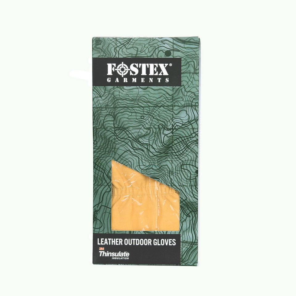 Fostex Leren Outdoor Handschoen - Geel