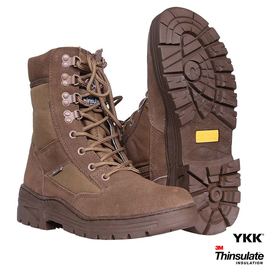 Fostex Sniper Boots Side Zip- Coyote