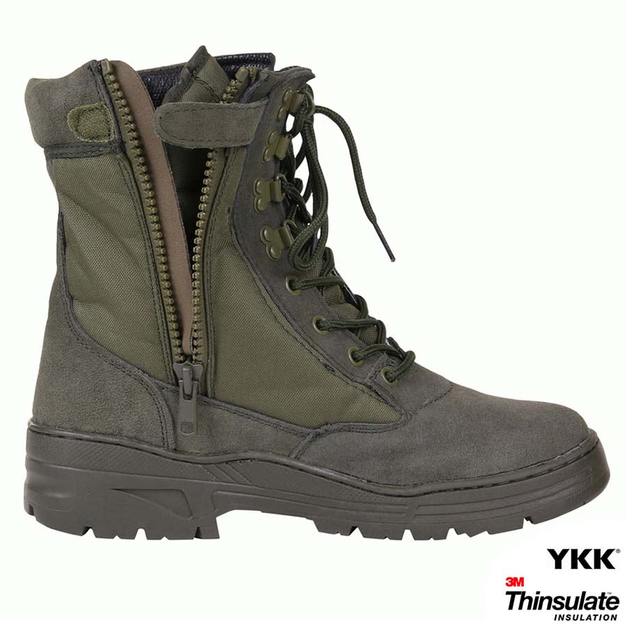 Fostex Sniper Boots Side Zip- Groen