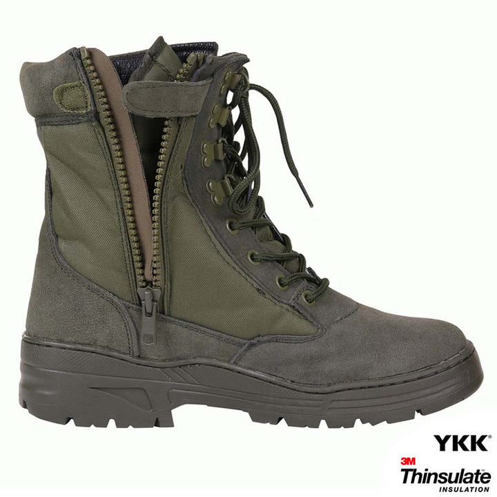Fostex Sniper Boots Side Zip- Groen