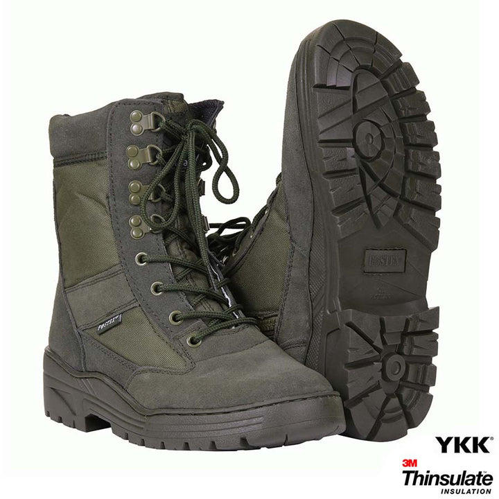 Fostex Sniper Boots Side Zip- Groen