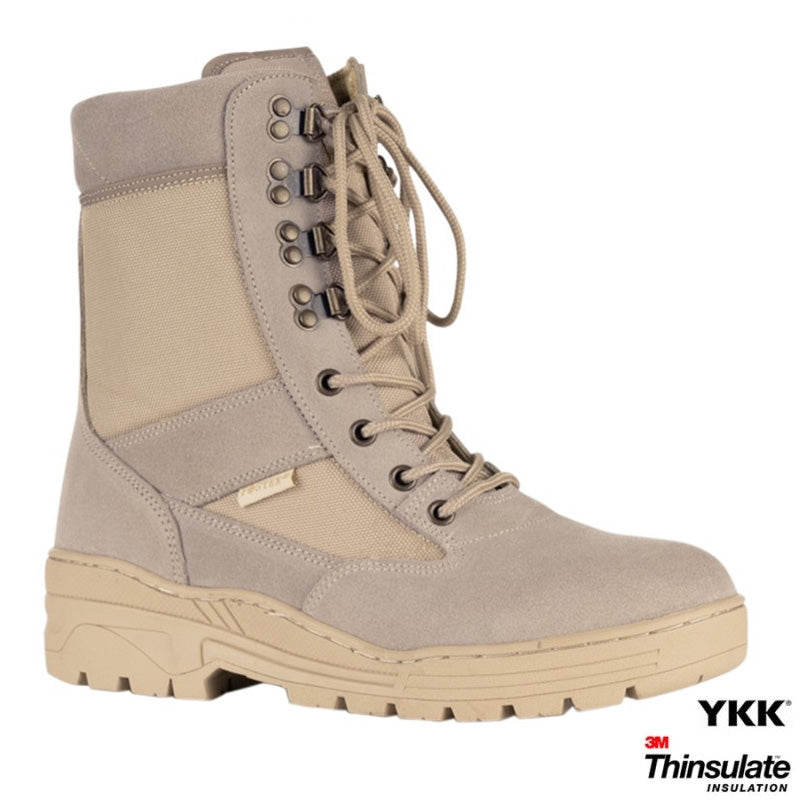 Fostex Sniper Boots Side Zip- Khaki