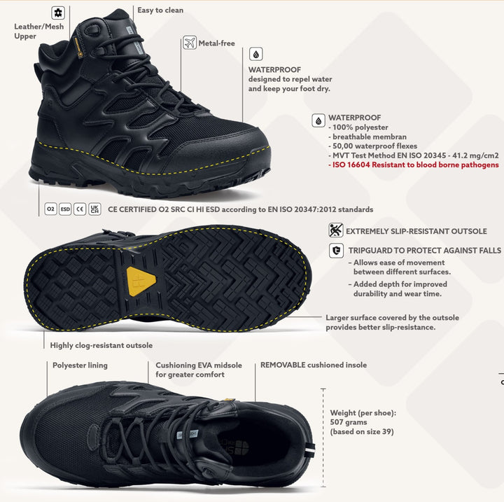 SFC Carrig Mid Boots - Zwart